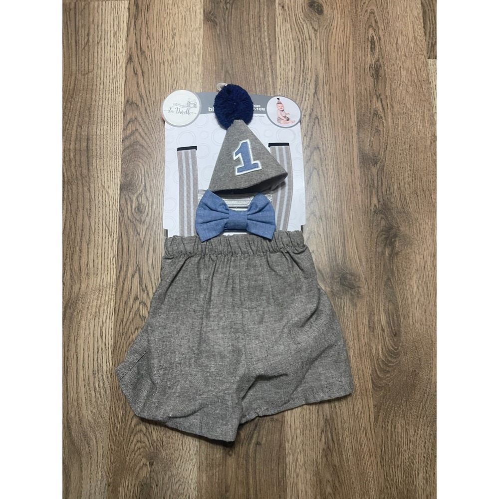 So Daralle Baby Birthday Set Outfit, First Birthday Baby Boy Size 12-18 Months
